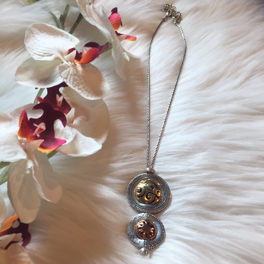 Brighton Silver/Gold/Copper Necklace